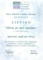Občina po meri invalidov